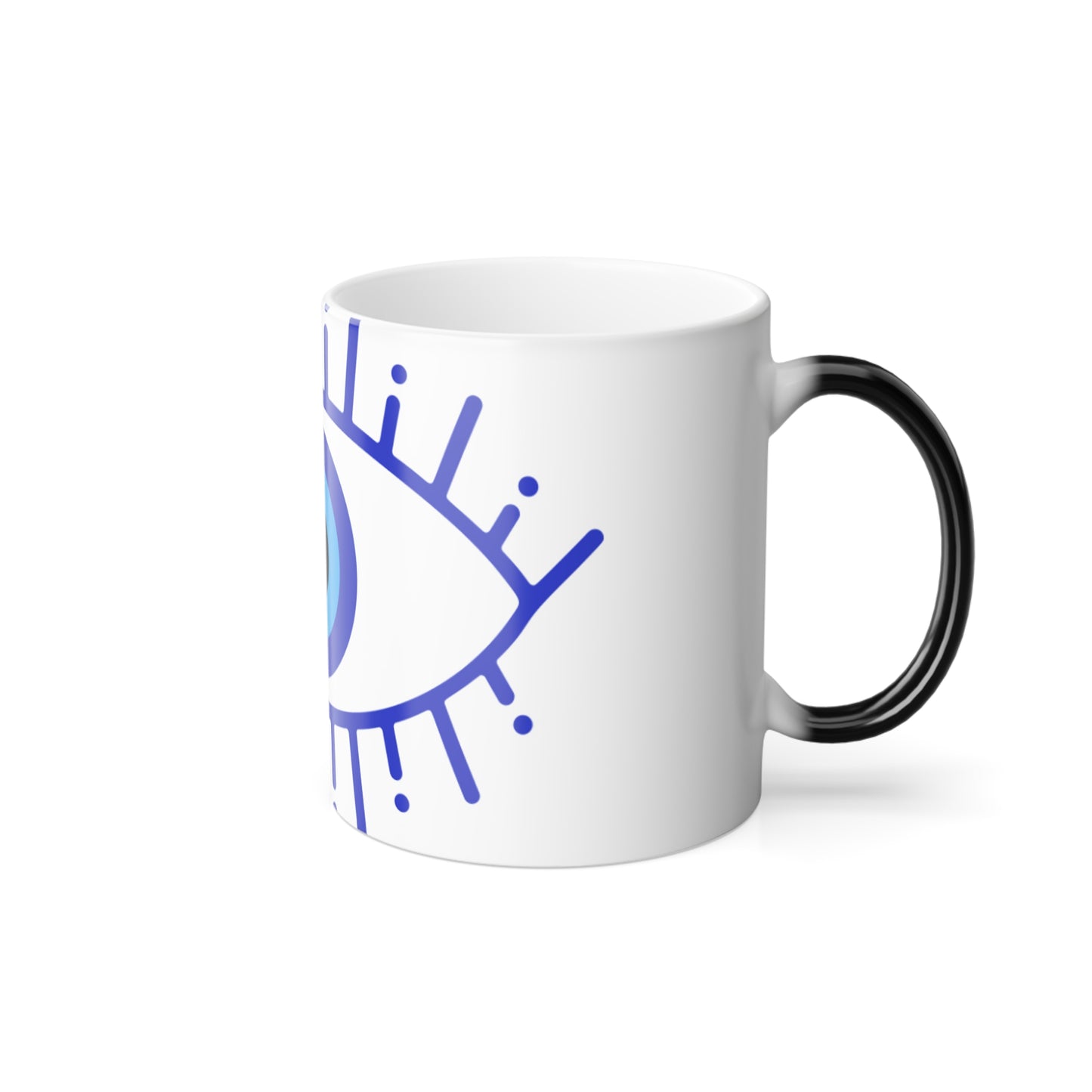Evil Eye Color Morphing Mug, 11oz