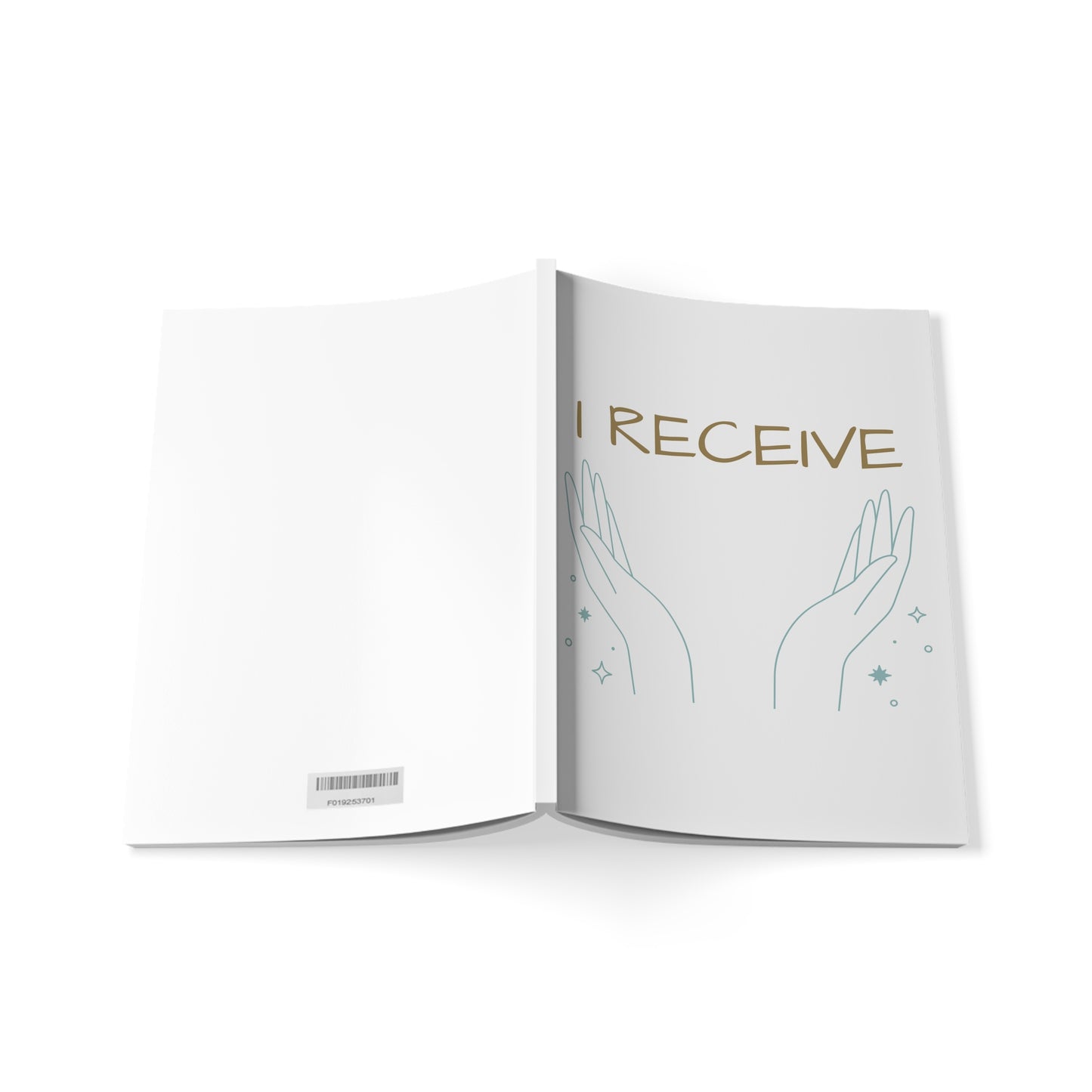 I Receive-Softcover Notebook