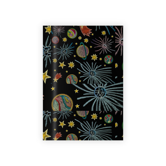 Ebroidered Cosmo Gift Wrapping Paper Rolls, 1pc