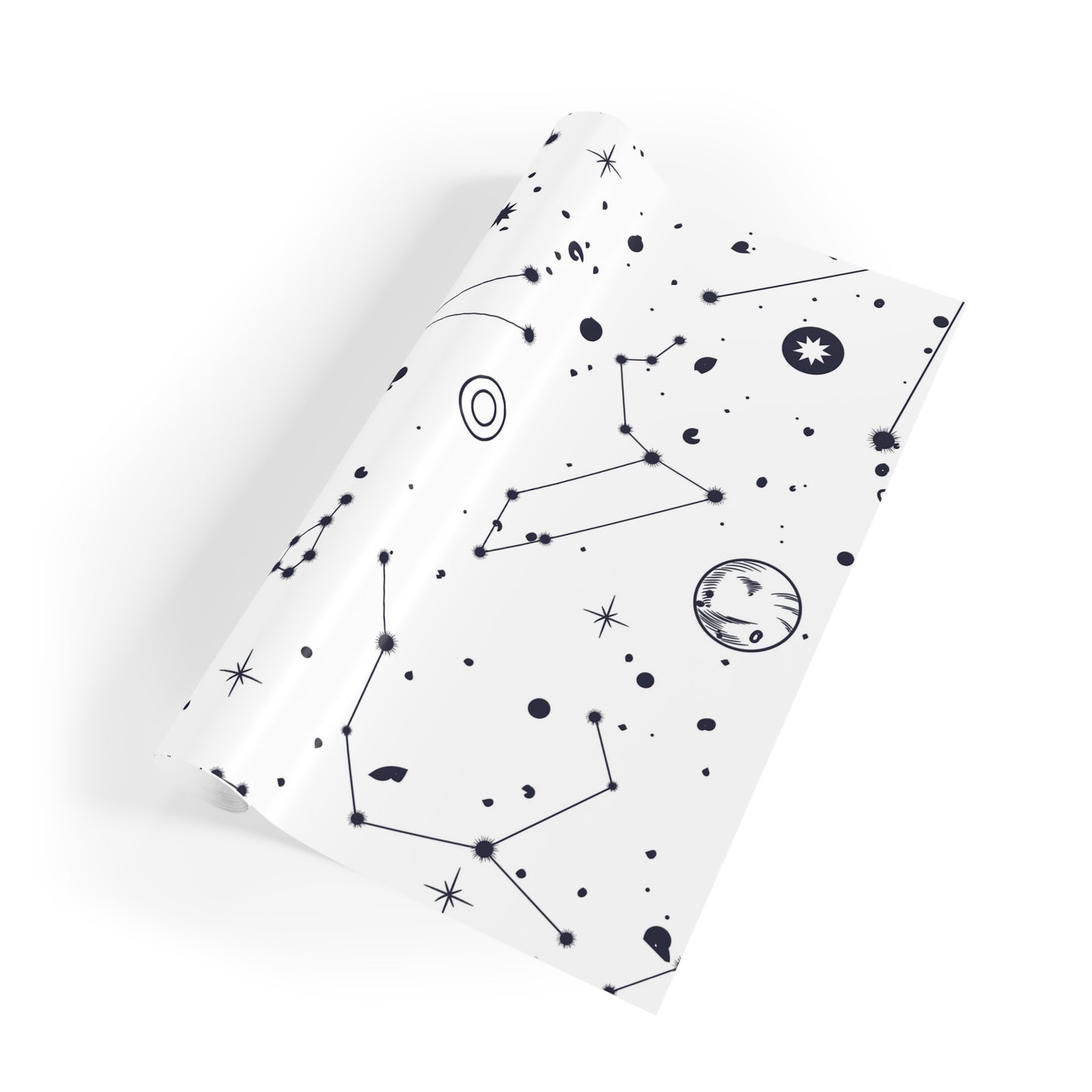 Constellations Gift Wrapping Paper Rolls, 1pc
