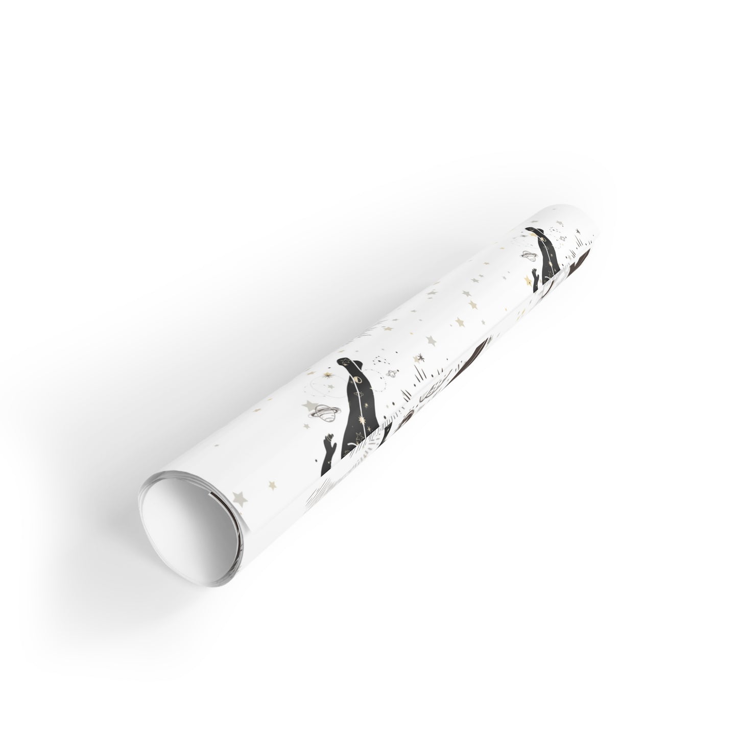 Cosmic Yoni Gift Wrapping Paper Rolls, 1pc