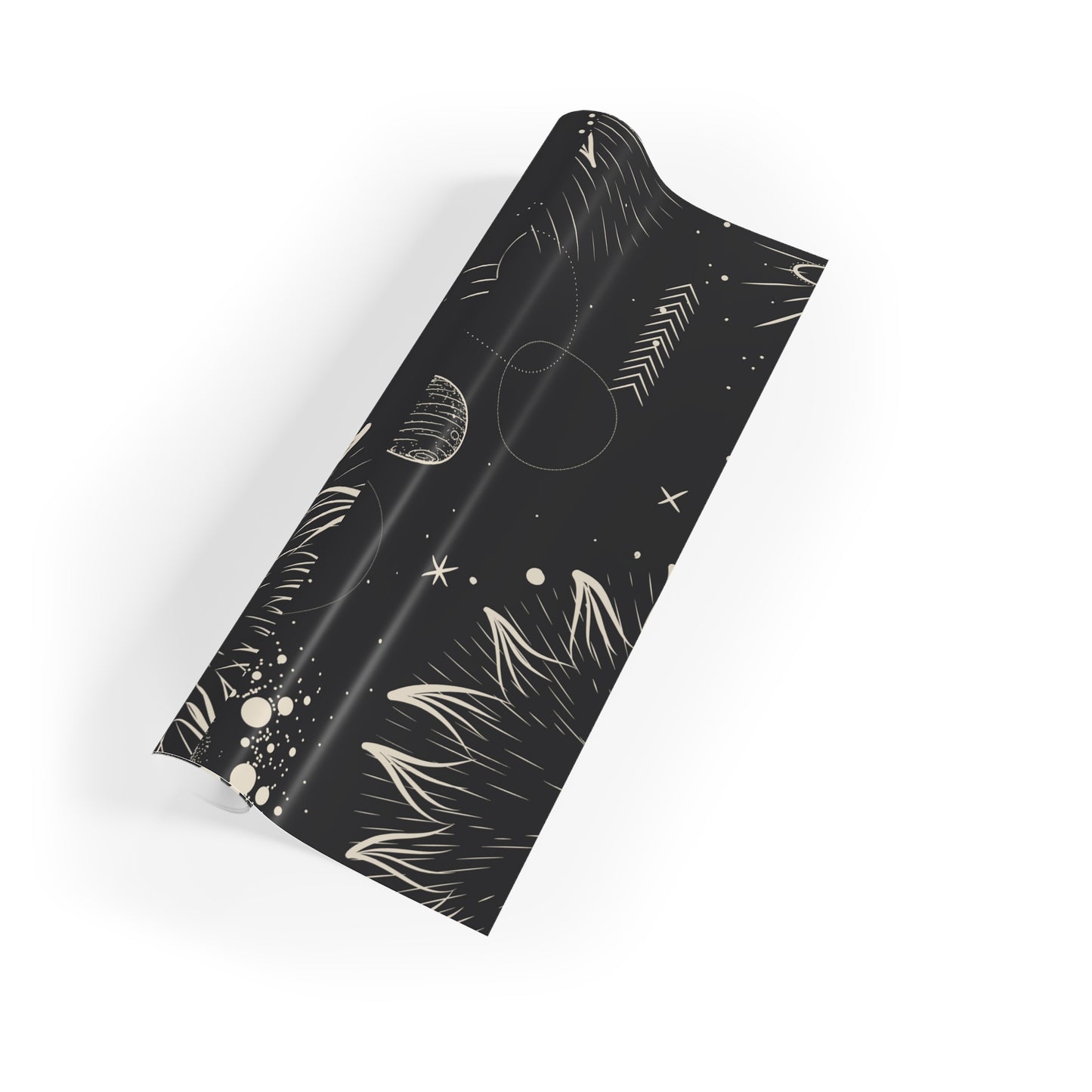 Cosmic Flower Gift Wrapping Paper Rolls, 1pc