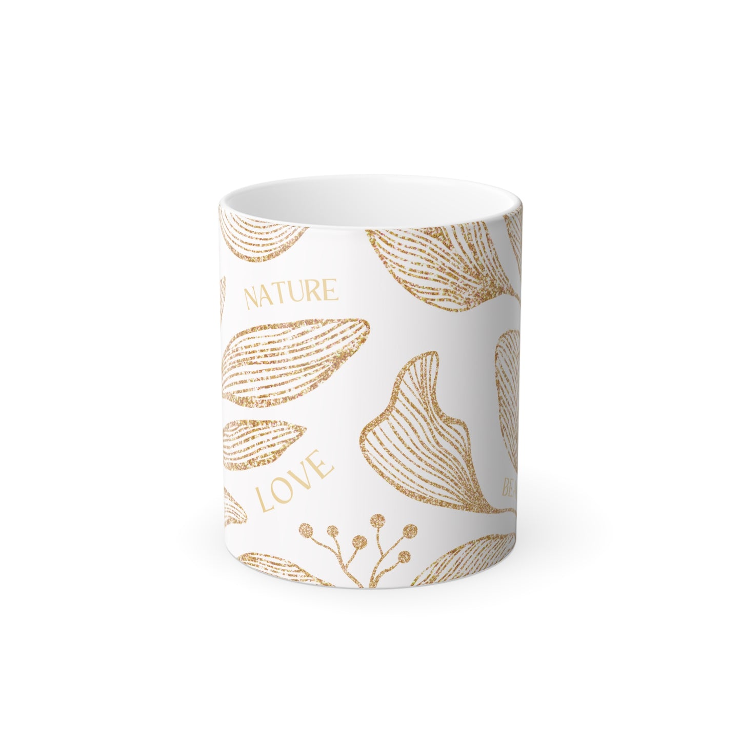 Hugs,Love, Beauty Color Morphing Mug, 11oz