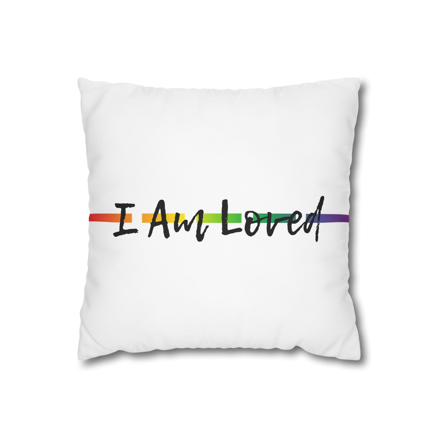 I Am Loved-Rainbow-White