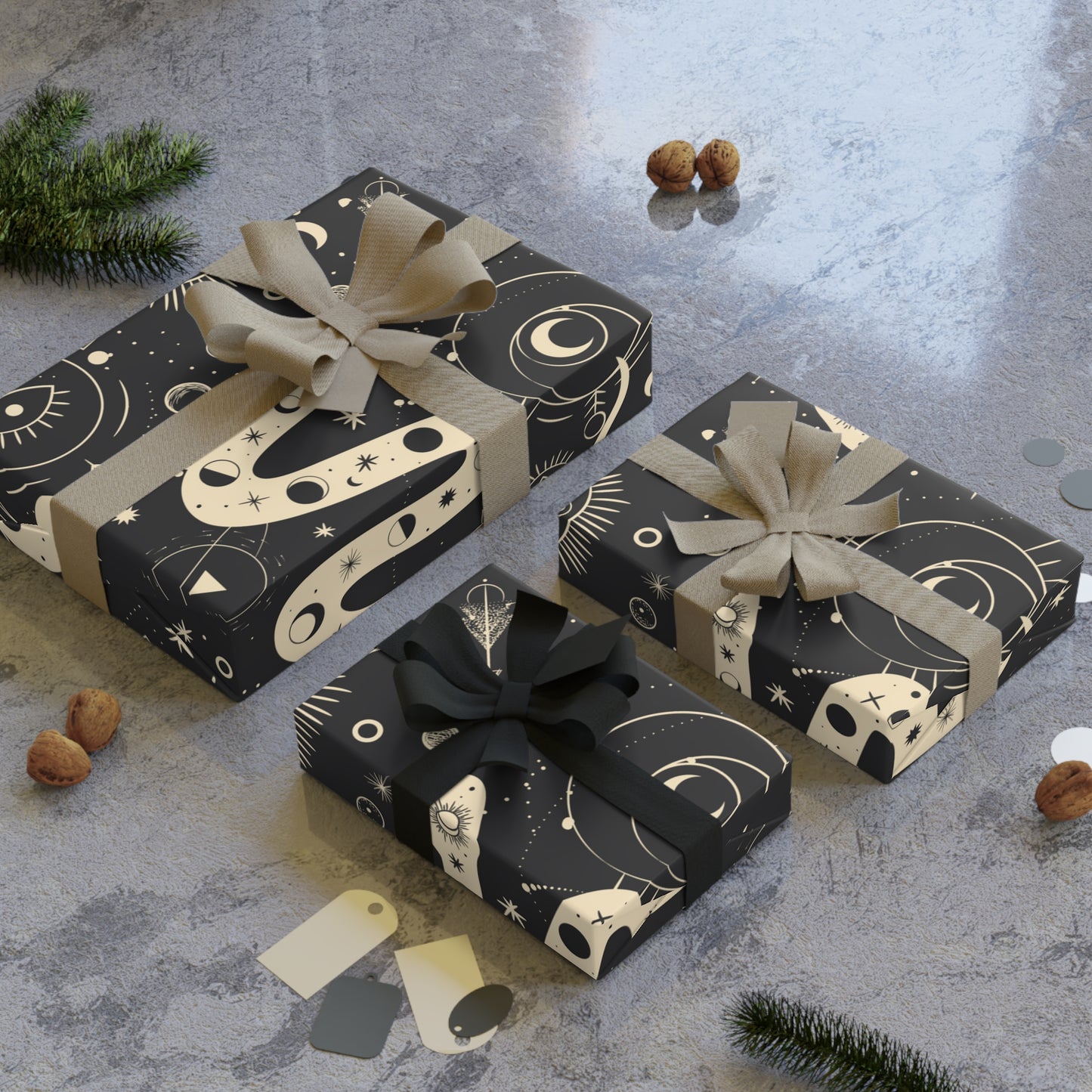 Cosmic Snake Gift Wrapping Paper Rolls, 1pc