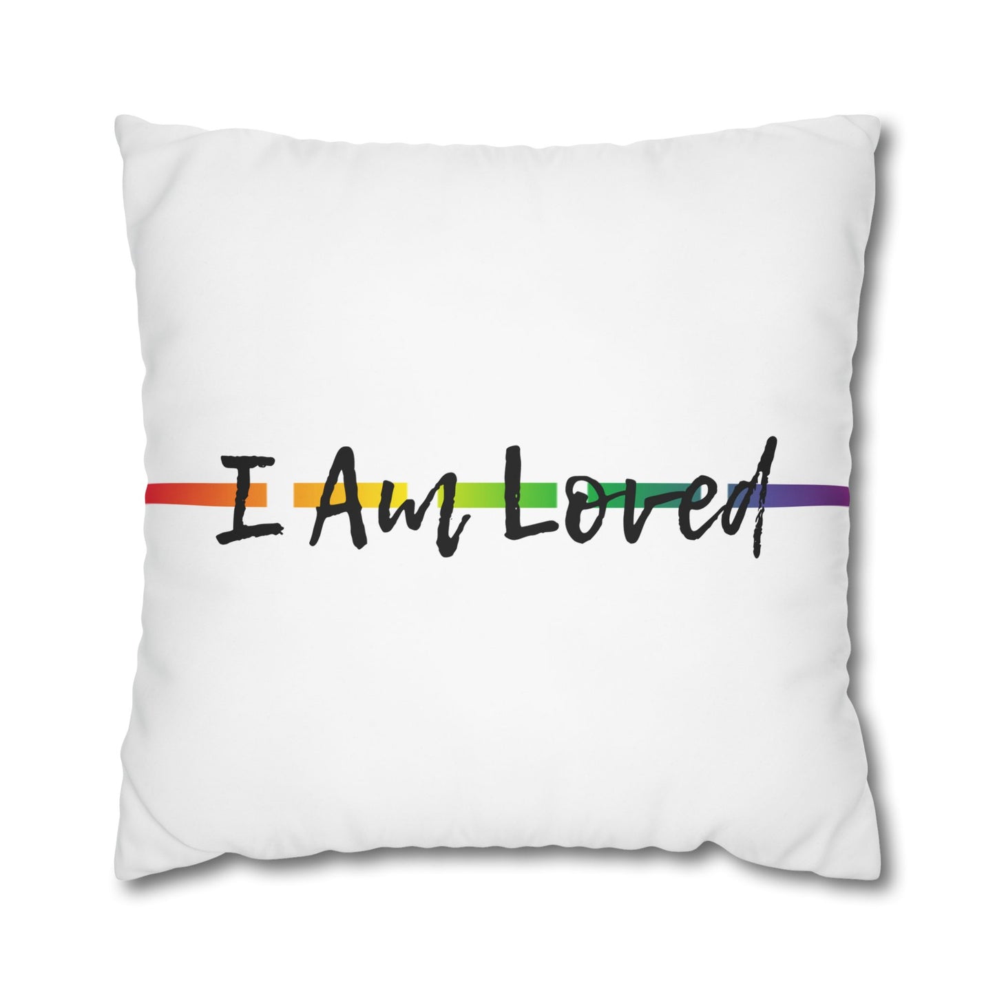 I Am Loved-Rainbow-White